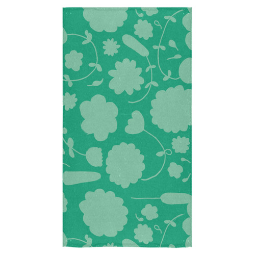spring flower green Bath Towel 30"x56"