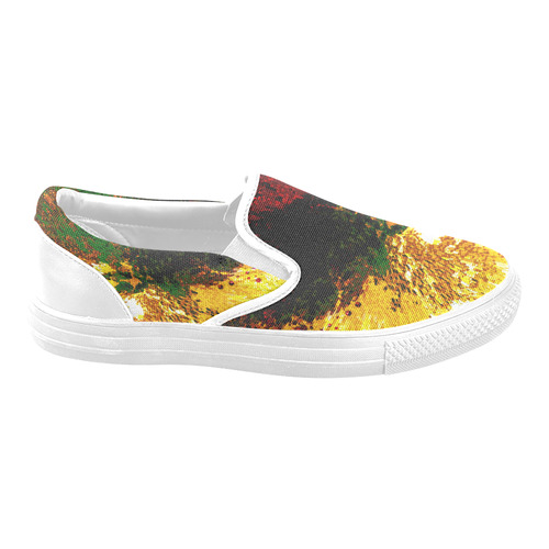 explosive Men's Unusual Slip-on Canvas Shoes (Model 019)