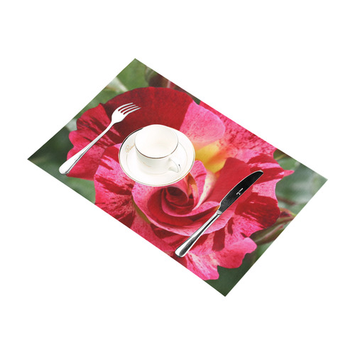 Pink Rose Placemat 12’’ x 18’’ (Set of 6)
