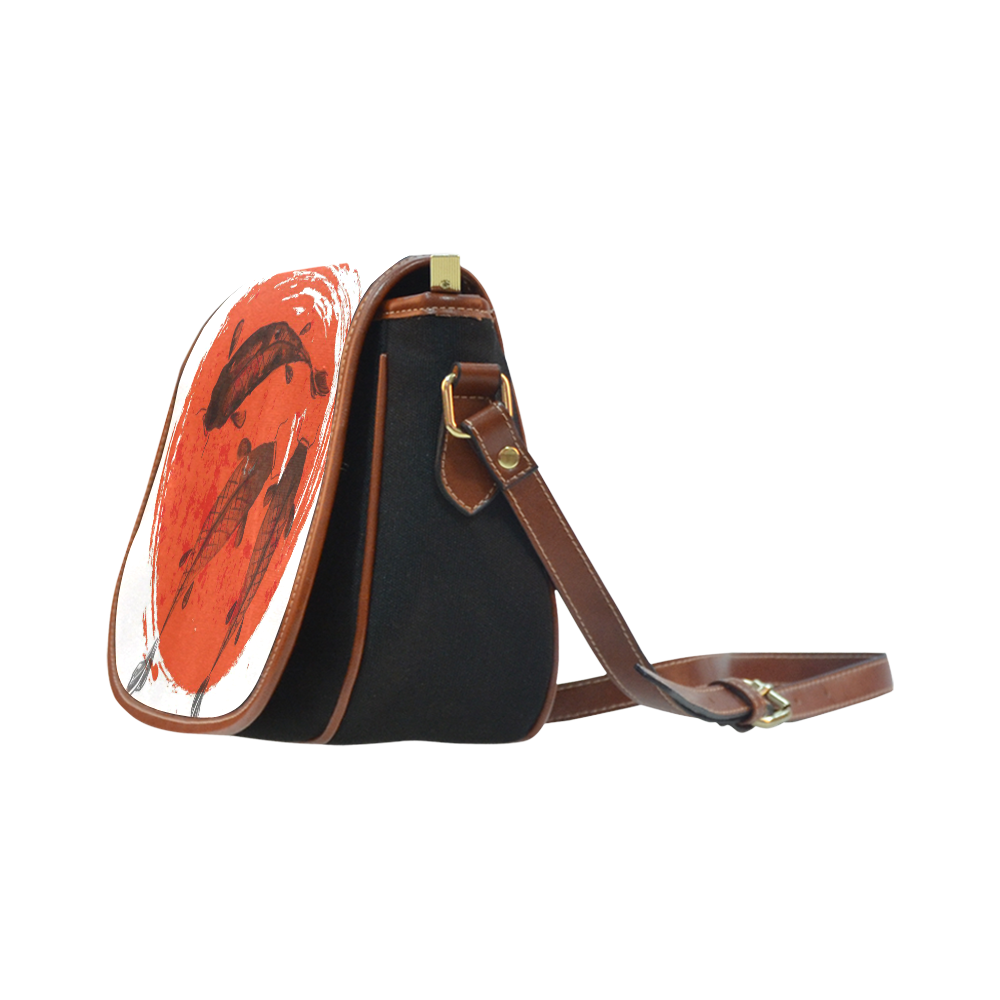 Best Wishes Saddle Bag/Small (Model 1649)(Flap Customization)