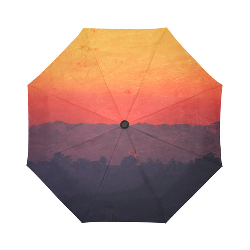 Five Shades of Sunset Auto-Foldable Umbrella (Model U04)