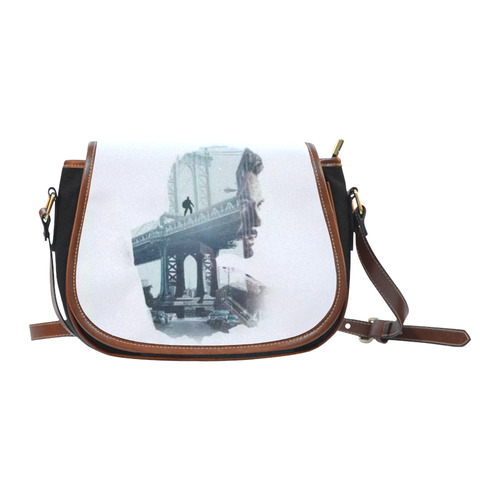 Captain Saddle Bag/Small (Model 1649)(Flap Customization)