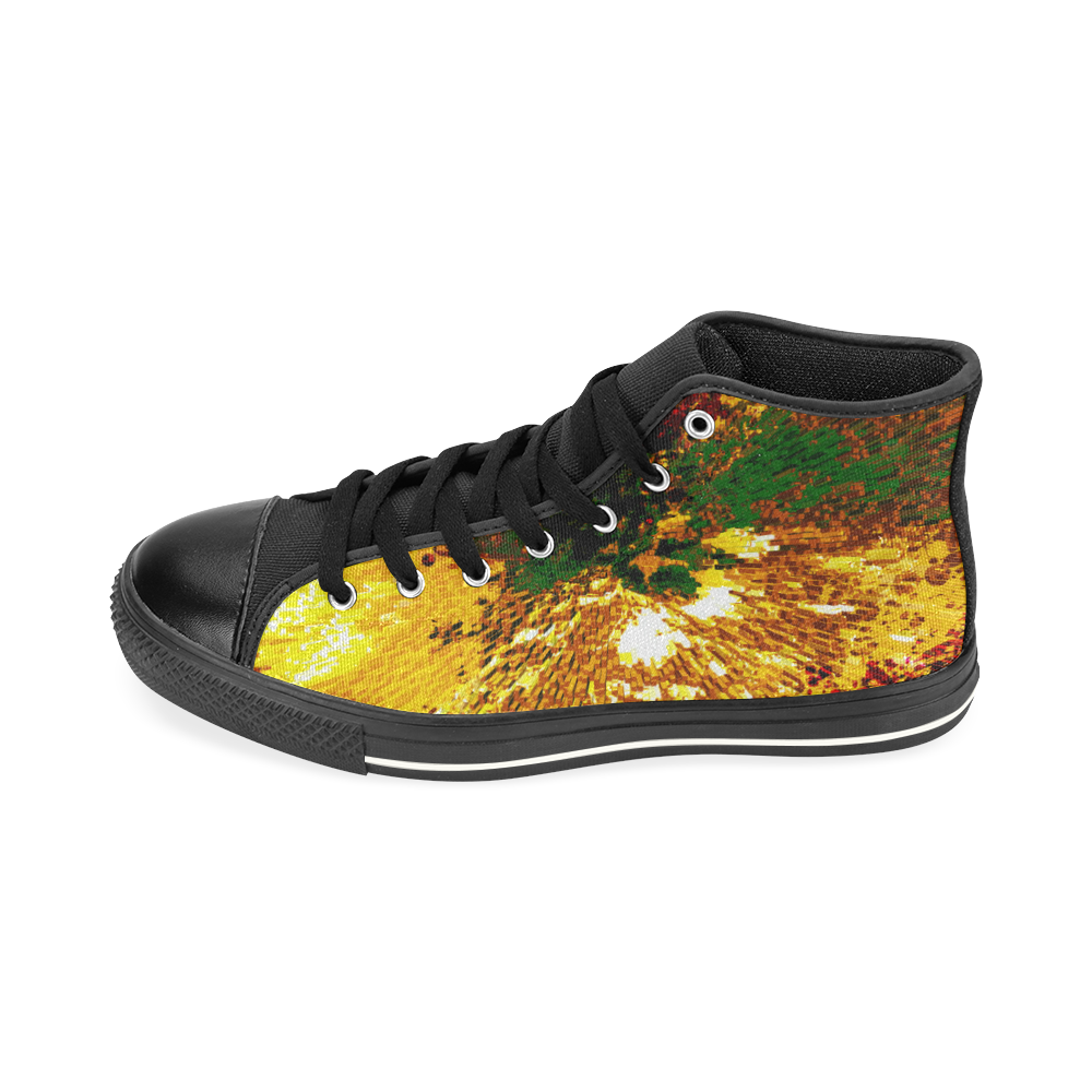 explosive High Top Canvas Shoes for Kid (Model 017)