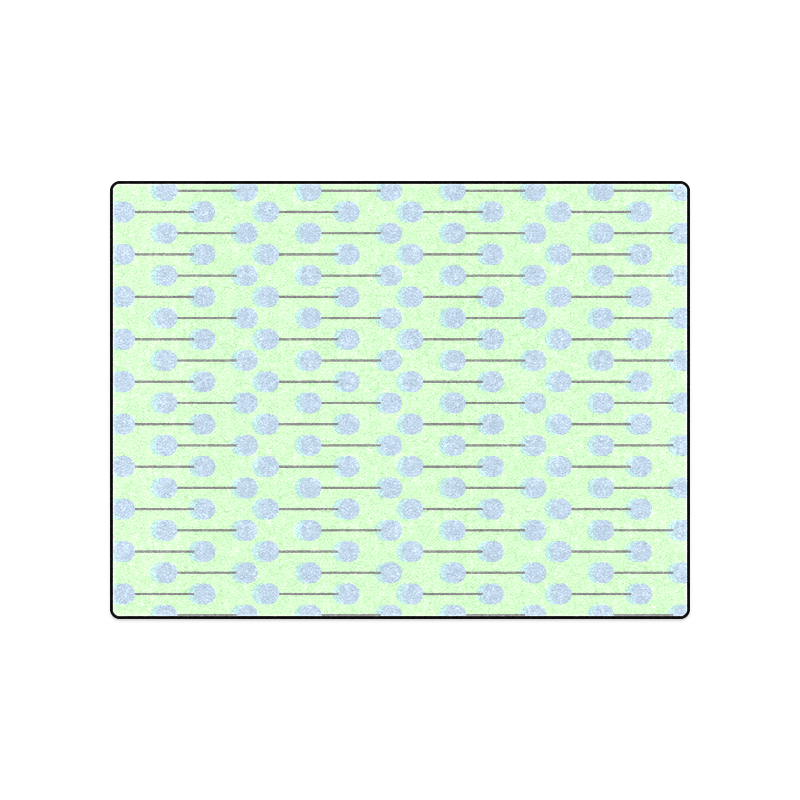 Pops Geometric Lines and Circles Blanket 50"x60"
