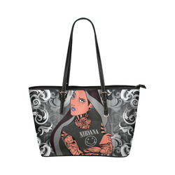 Princess Leather Tote Bag/Large (Model 1651)