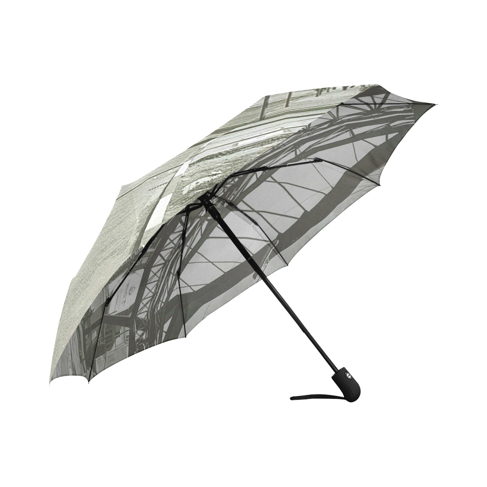 Wuppertal Schwebebahn Auto-Foldable Umbrella (Model U04)