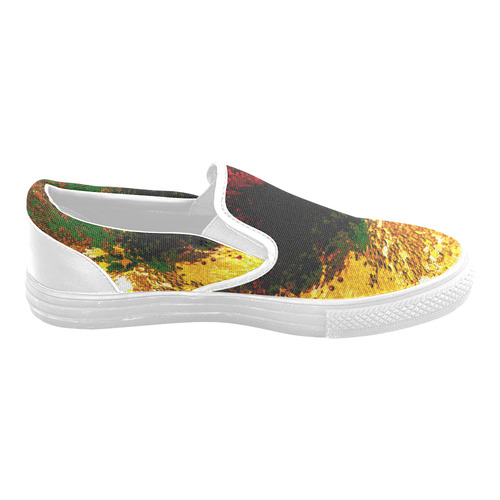 explosive Men's Unusual Slip-on Canvas Shoes (Model 019)