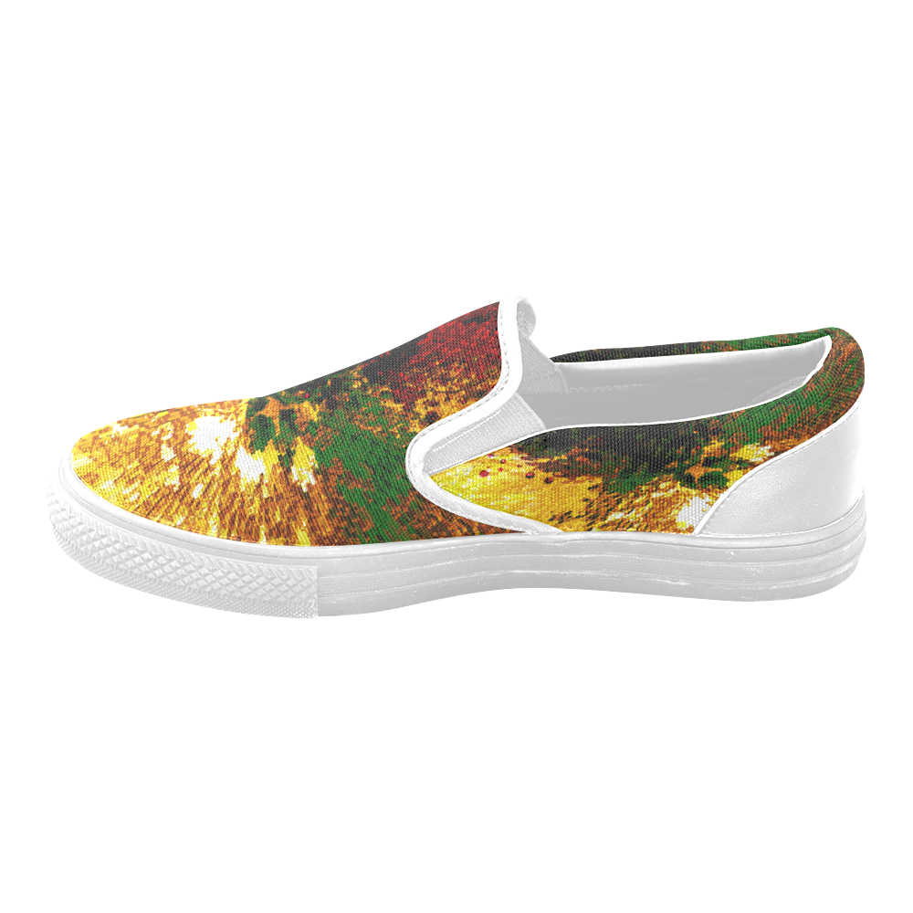 explosive Men's Unusual Slip-on Canvas Shoes (Model 019)