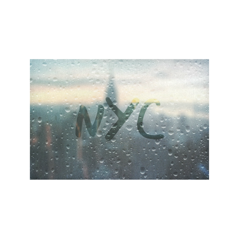 Rainy Day in NYC Placemat 12’’ x 18’’ (Set of 6)