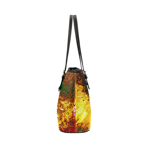 explosive Leather Tote Bag/Small (Model 1651)