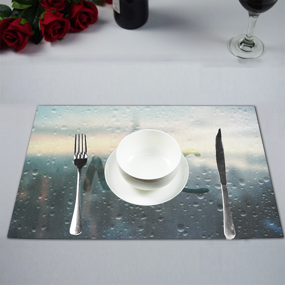 Rainy Day in NYC Placemat 12’’ x 18’’ (Set of 6)