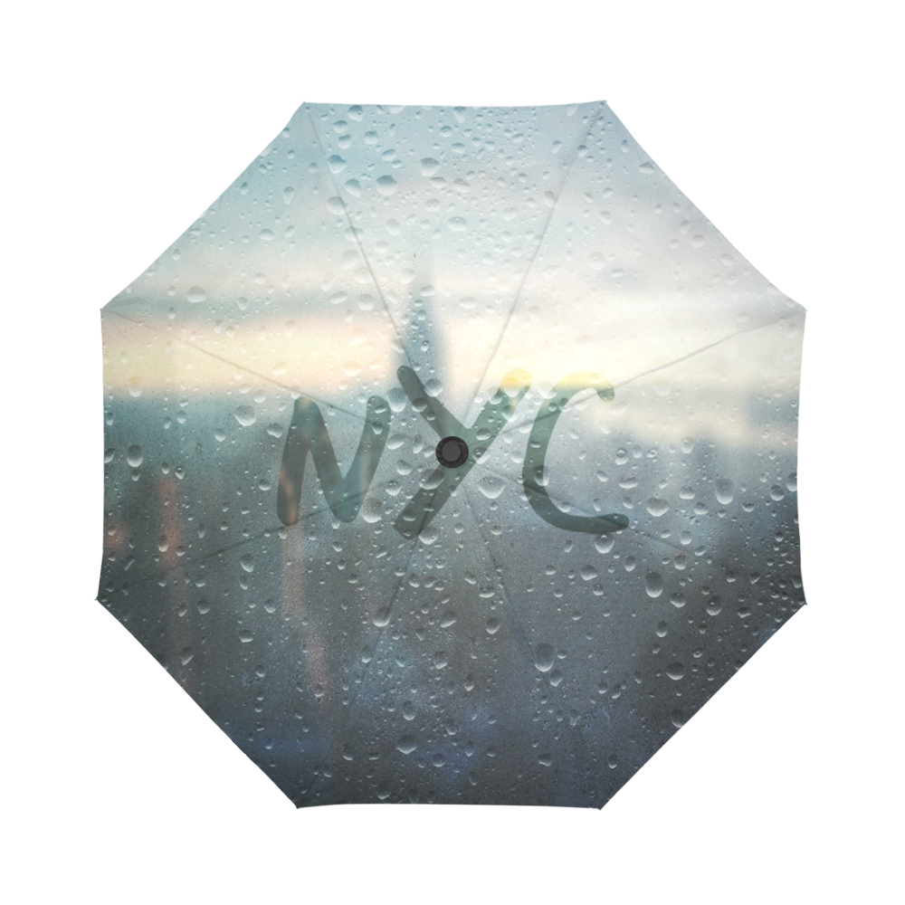 Rainy Day in NYC Auto-Foldable Umbrella (Model U04)
