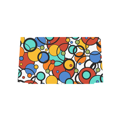 Colorful Art Print Dot Handbag by Juleez Euramerican Tote Bag/Large (Model 1656)