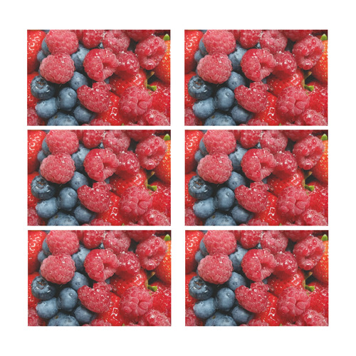 Berries Placemat 12’’ x 18’’ (Set of 6)