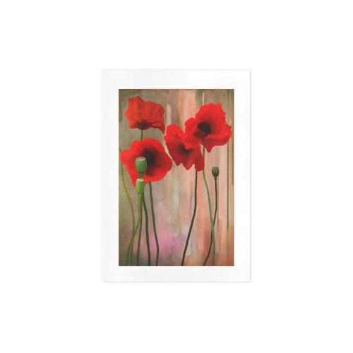 Poppies Art Print 7‘’x10‘’