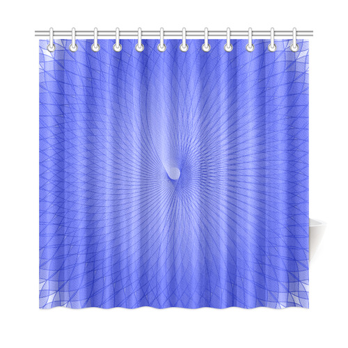 Blue Plafond Shower Curtain 72"x72"