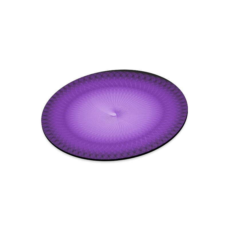 Lilac Plafond Round Mousepad