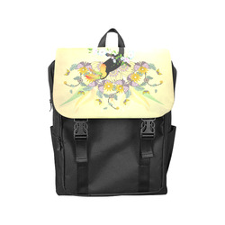 Toucan with flowers Casual Shoulders Backpack (Model 1623)