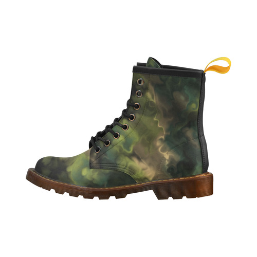 camouflage storm High Grade PU Leather Martin Boots For Men Model 402H