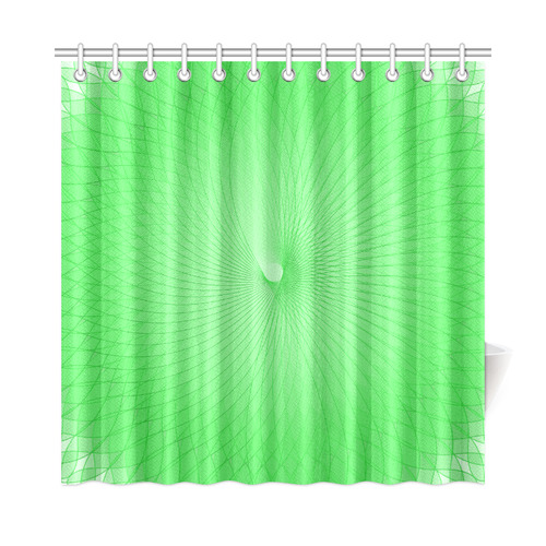 Green Plafond Shower Curtain 72"x72"