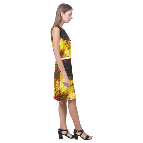 explosive Eos Women's Sleeveless Dress (Model D01)