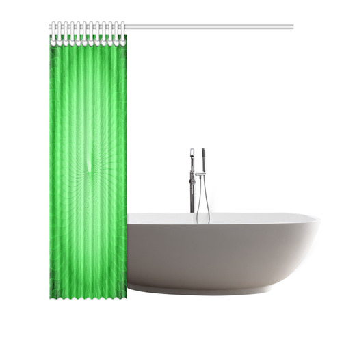 Green Plafond Shower Curtain 72"x72"