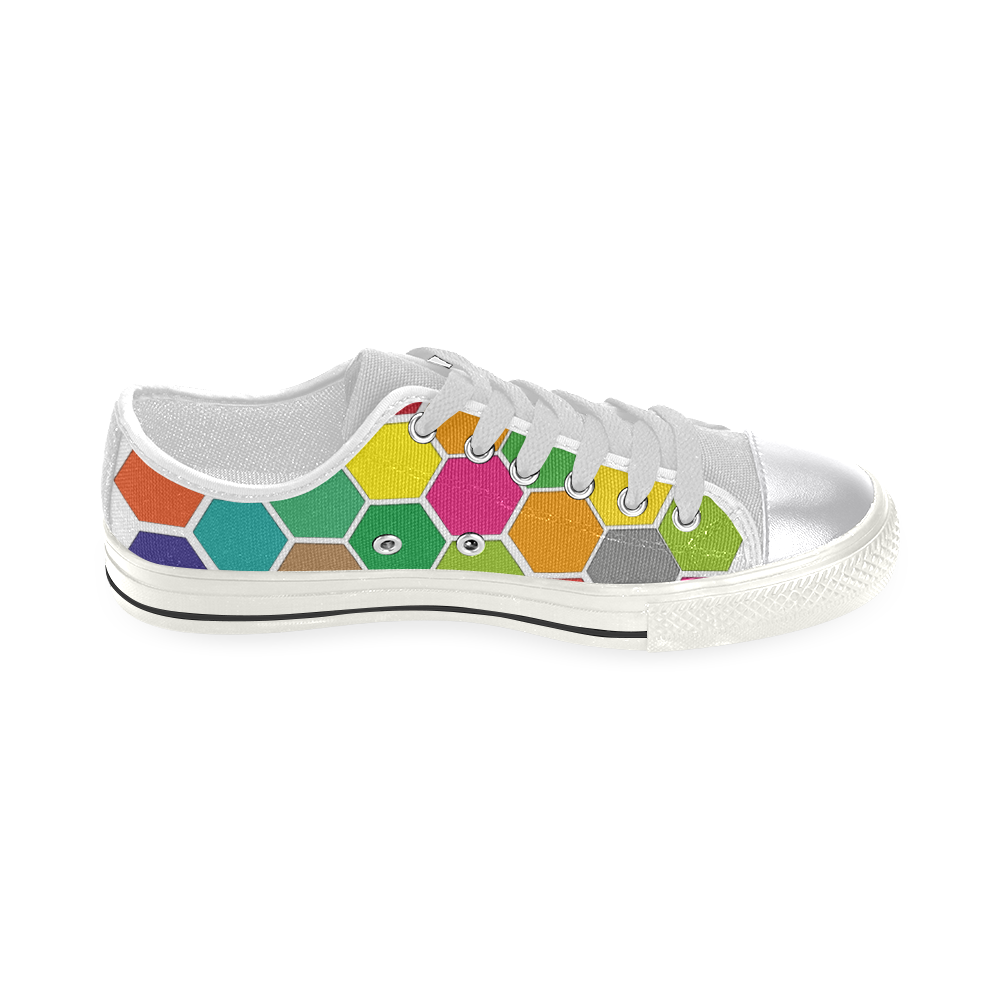 Bee Women's Classic Canvas Shoes (Model 018)