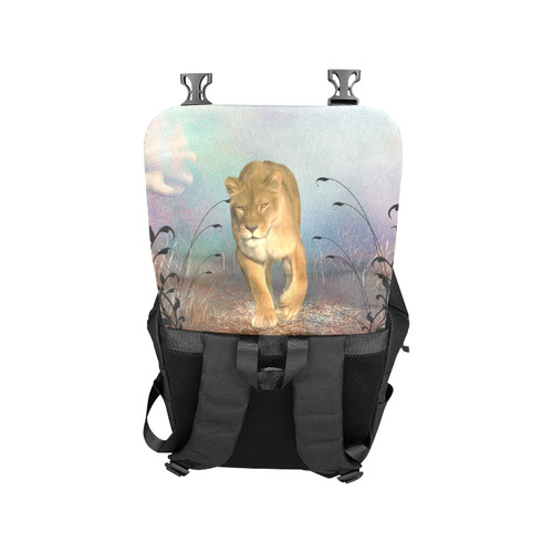 Wonderful lioness Casual Shoulders Backpack (Model 1623)