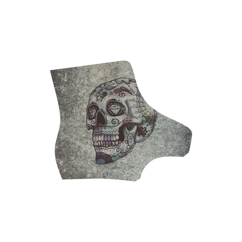 grunge skull C by JamColors Martin Boots For Men Model 1203H