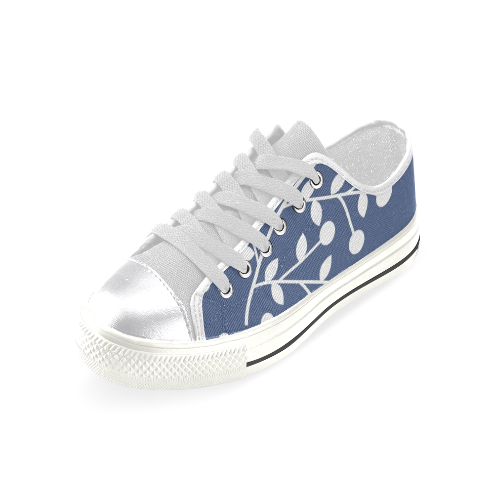 Seamless_pattern Women's Classic Canvas Shoes (Model 018)