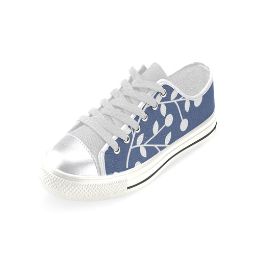 Seamless_pattern Women's Classic Canvas Shoes (Model 018)