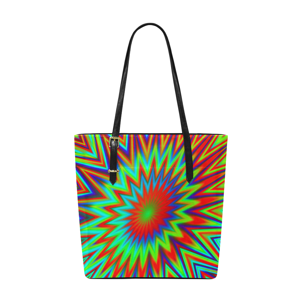 Explosion of Color Euramerican Tote Bag/Small (Model 1655)