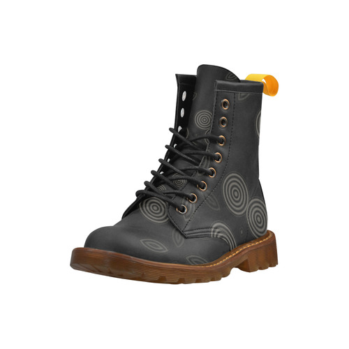 dark disks High Grade PU Leather Martin Boots For Men Model 402H