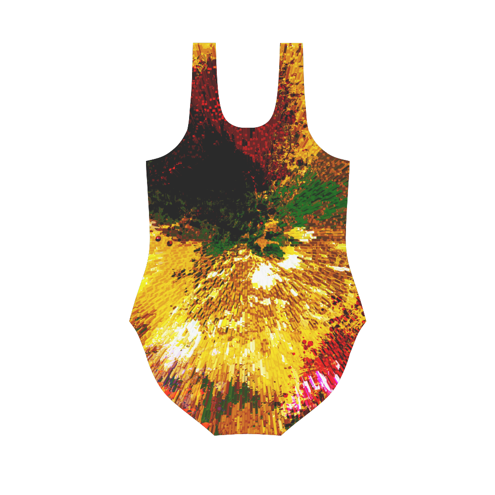 explosive Vest One Piece Swimsuit (Model S04)