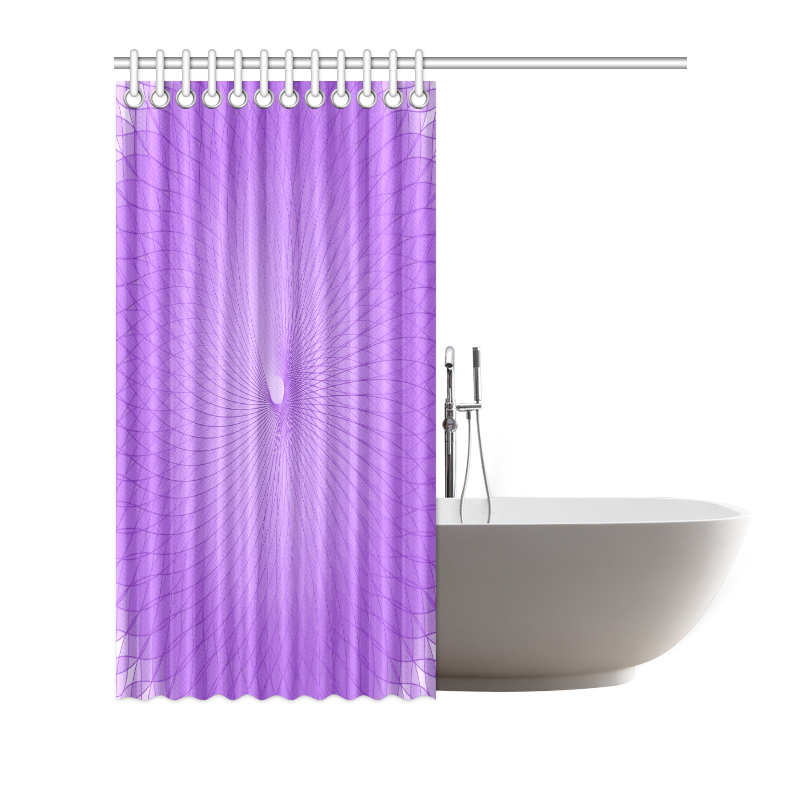 Lilac Plafond Shower Curtain 72"x72"