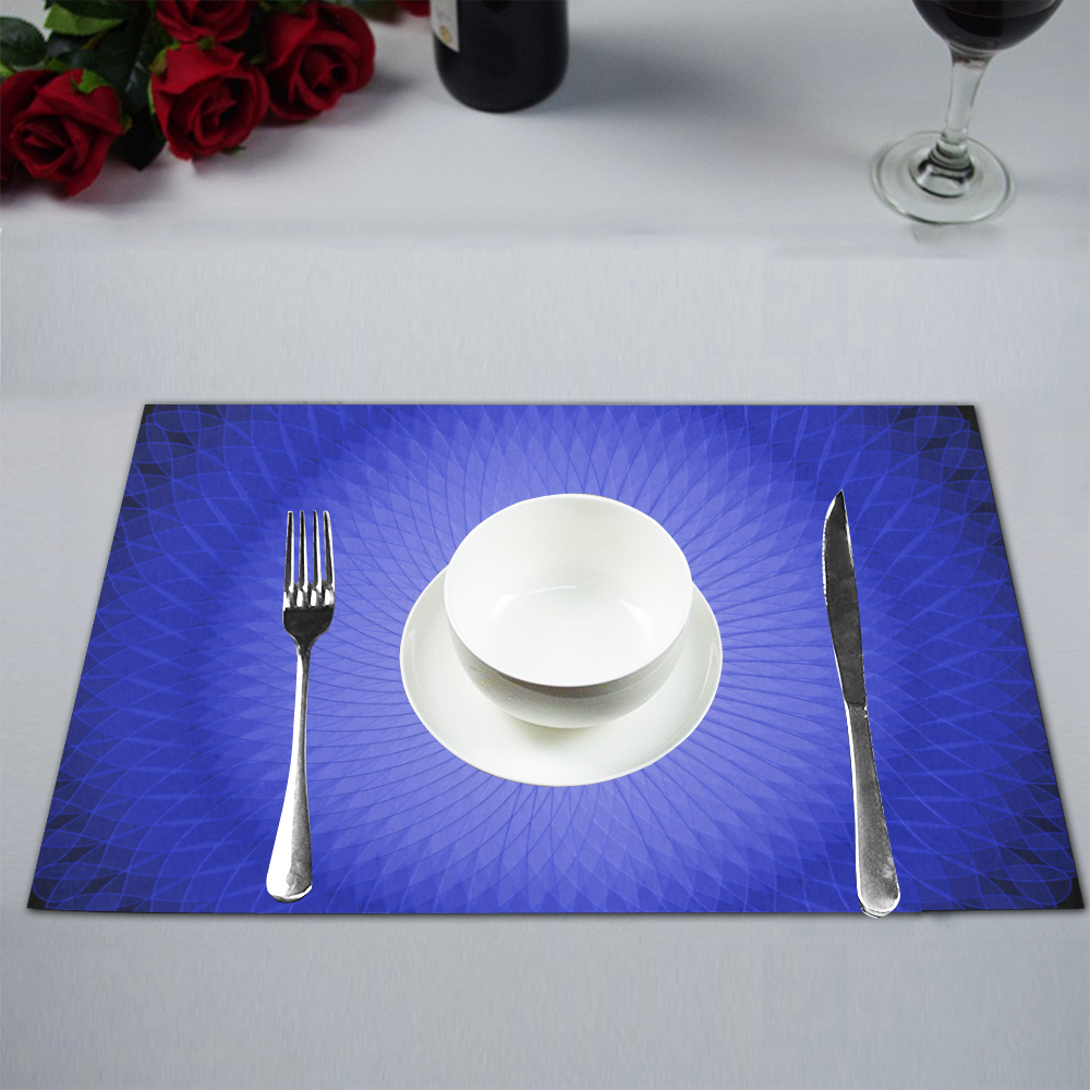 Blue Plafond Placemat 12''x18''