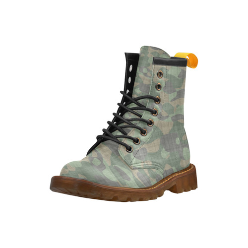 camo 3 2 High Grade PU Leather Martin Boots For Men Model 402H