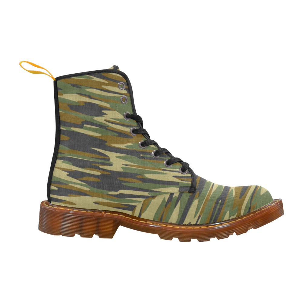 camouflage Martin Boots For Women Model 1203H