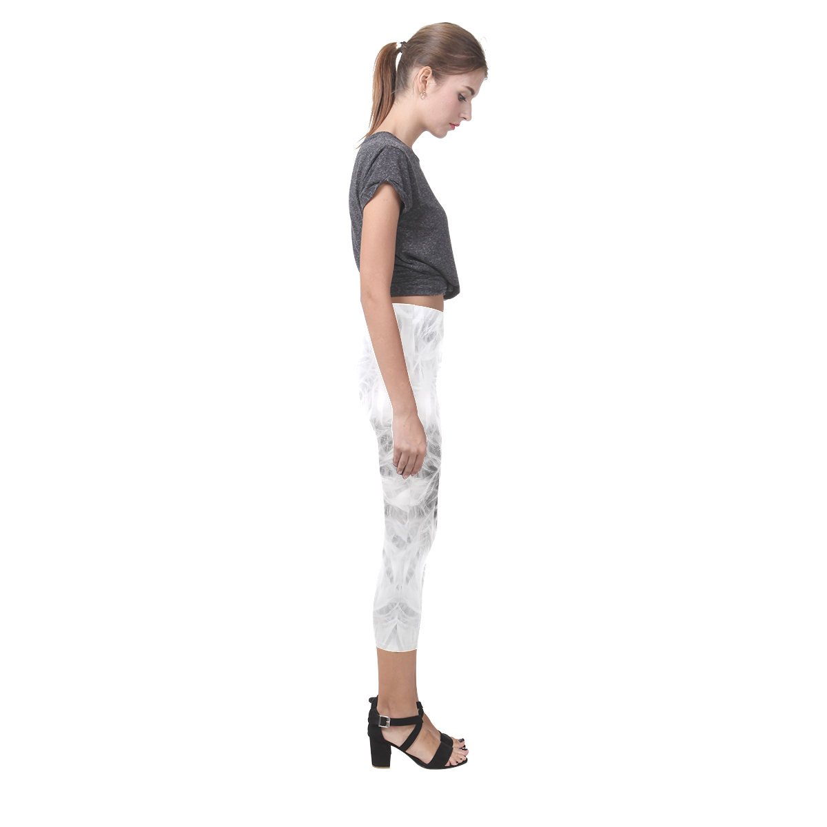 Cotton Light - Jera Nour Capri Legging (Model L02)
