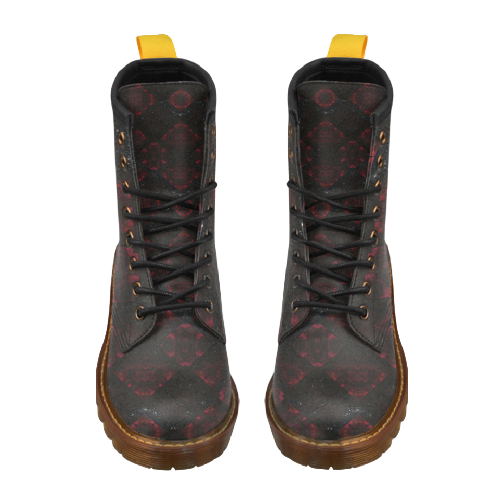The Crypt 4 High Grade PU Leather Martin Boots For Men Model 402H