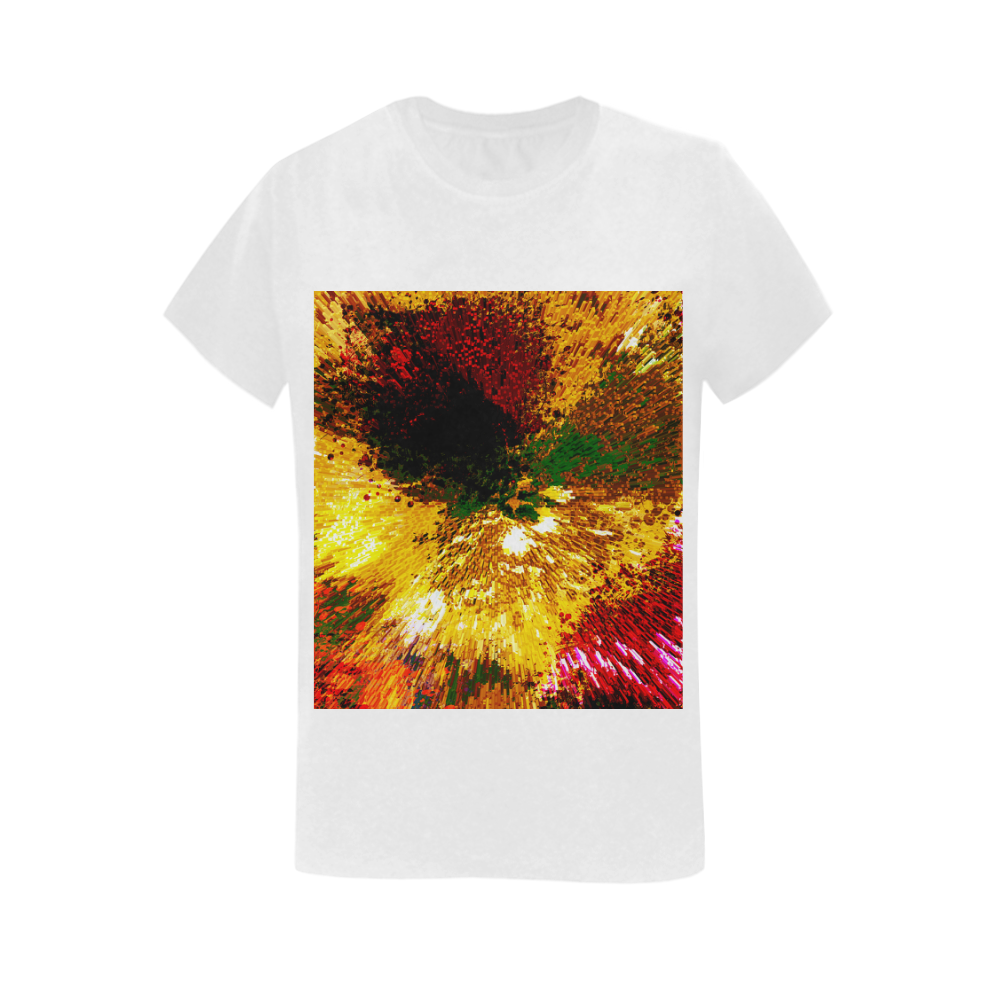 explosive Women's T-Shirt in USA Size (Two Sides Printing)