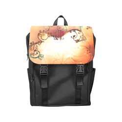 A touch of vintage, soft colors Casual Shoulders Backpack (Model 1623)