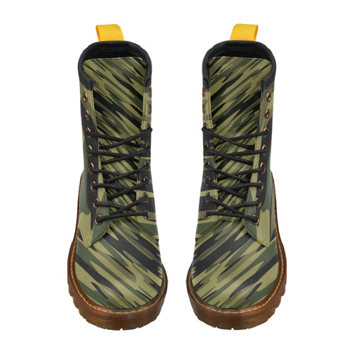 camouflage 222 High Grade PU Leather Martin Boots For Men Model 402H