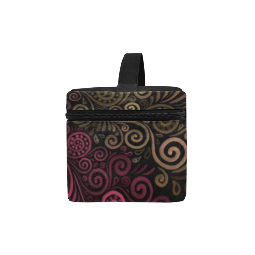 Psychedelic 3D Rose Lunch Bag/Large (Model 1658)