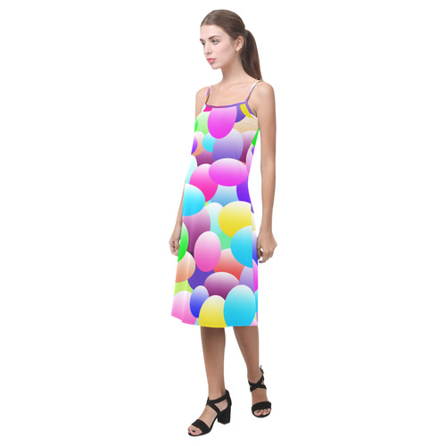 Bubble Eggs Dark Alcestis Slip Dress (Model D05)