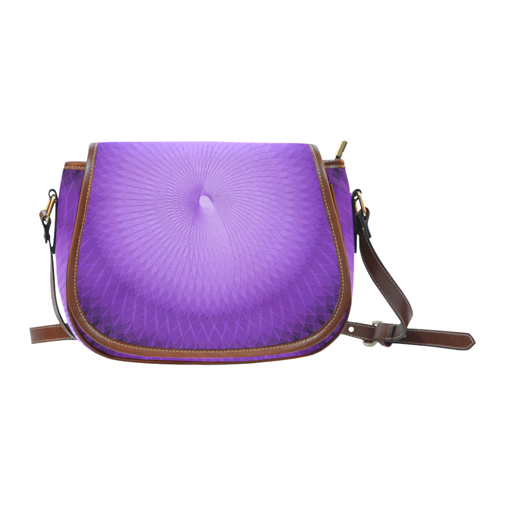 Lilac Plafond Saddle Bag/Large (Model 1649)
