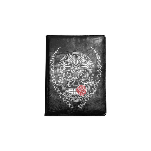 Sugar Skull Red Rose Custom NoteBook B5