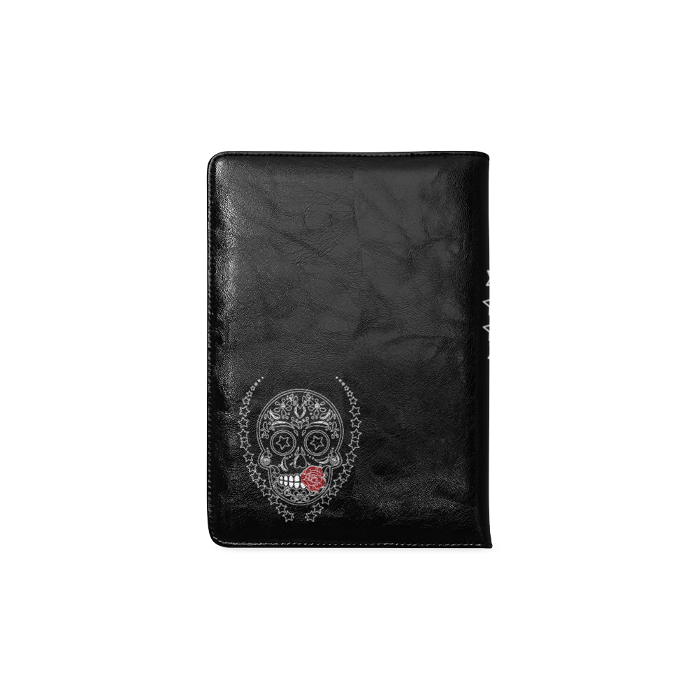 Sugar Skull Red Rose Custom NoteBook A5