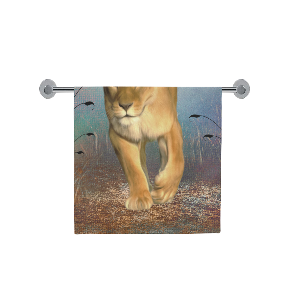 Wonderful lioness Bath Towel 30"x56"