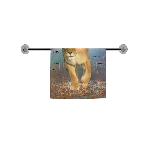 Wonderful lioness Custom Towel 16"x28"